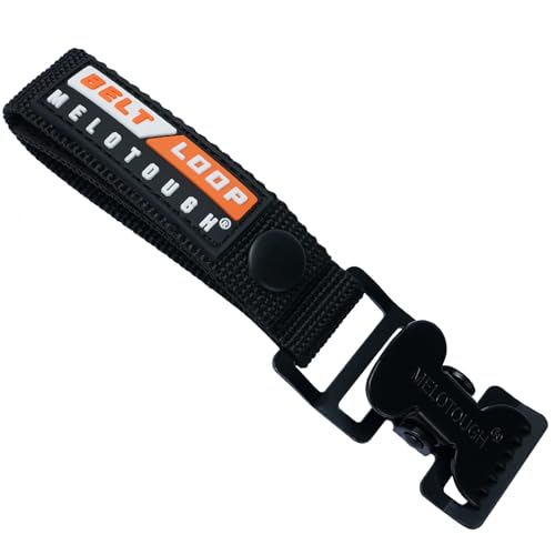MELOTOUGH Glove Clips Glove Holder Clip Work Glove Clip with Alligator Clip(1PC/Black)