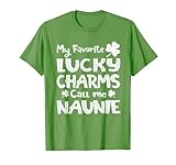 Photo Gallery i miei ciondoli fortunati preferiti mi chiamano naunie funny patricks day maglietta Photo Gallery i miei ciondoli fortunati preferiti mi chiamano naunie funny patricks day maglietta