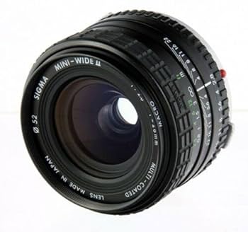 Amazon.co.jp: Sigma 28mm f/2.8 MFレンズ Nikon 35mm AI