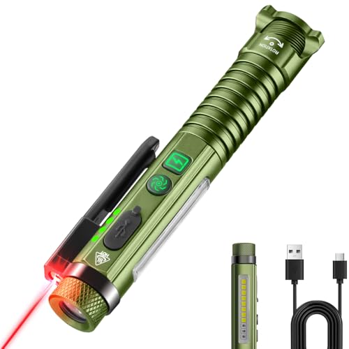 ASORT LED Taschenlampe Aufladbar, Superhell 2000 Lumen, magnet taktische Stift-Taschenlampe mit Clip, 10 Modi, klein kompakte UV Flashlight, Glasbrecher und Flaschenöffner, für Notfälle Camping Home ASORT LED Taschenlampe Aufladbar, Superhell 2000 Lumen, magnet taktische Stift-Taschenlampe mit Clip, 10 Modi, klein kompakte UV Flashlight, Glasbrecher und Flaschenöffner, für Notfälle Camping Home