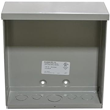 10104-SC3R NEMA 3R Polyester Powder Coated Galvanized Over Phosphatized Steel Unflanged Screw Cover Junction Box 10 Inch x 10 Inch x 4 Inch ANSI 61 Gray