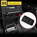 AOMSAZTO Console Covers for 2020-2024 Mazda Mazda3 Black
