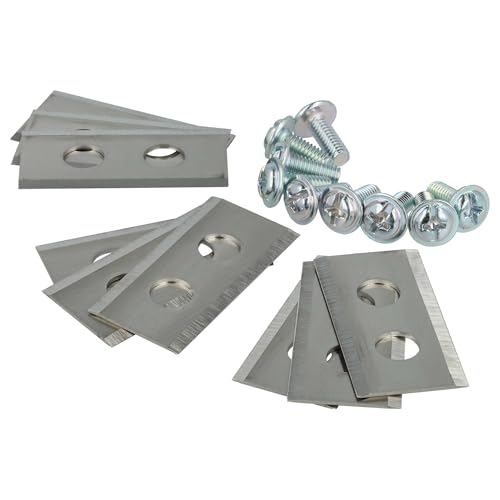 vhbw 9x Messer Klingen kompatibel mit Worx Landroid L1500i, M500 B, M1000, M1000i, M800, S500i, M WG794E, WA0176, WA0190 Mähroboter uvm. Stahl, 0.75mm – Bild 3