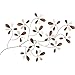 Mirrored Floral Petals Wall Decor