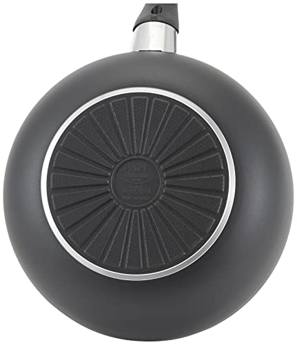 Ballarini 9聽N9V 0.28聽Bologna Granitium Wok, Aluminium, Black, 39.8聽X 26.8聽X 10聽Cm #TOP3