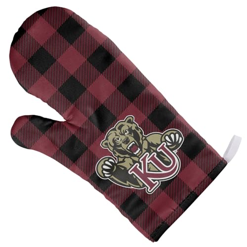 Kutztown University Buffalo Check Oven Mitt Indoor/Outdoor Kitchen and BBQ