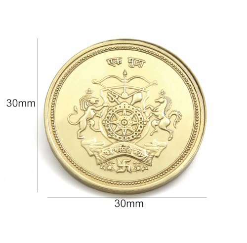 LBV Shri Ram Coin | 999 Pure BIS Hallmark | With Gangajal & Ayodhya Ram Janm Bhoomi Mitti in Gift Box for Pooja, Festivals, Corporate, Birthday Gift Items