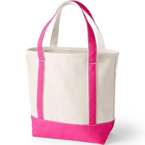 Image of Lands' End Open Top Canvas Tote Bag