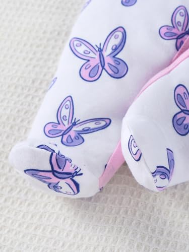 Baby Long Sleeve Bodysuits Romper one-Piece Newborn Baby Clothes 2 Pack4