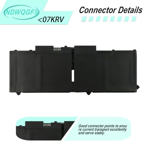 Image of FK0VR 07KRV Laptop Battery Replacement for Dell Latitude 5330 7330 7430 7530 2-in-1 Series Latitude 5330 2-in-1 /7330 2-in-1 /7430 2-in-1 Compatible with P133G P134G 8H6WD 51R71 FKOVR