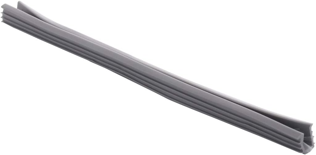 CRL Glazing Vinyl; 11/32 Channel Depth 9/32 Metal Opening for 3/16 Glass - 100' Roll