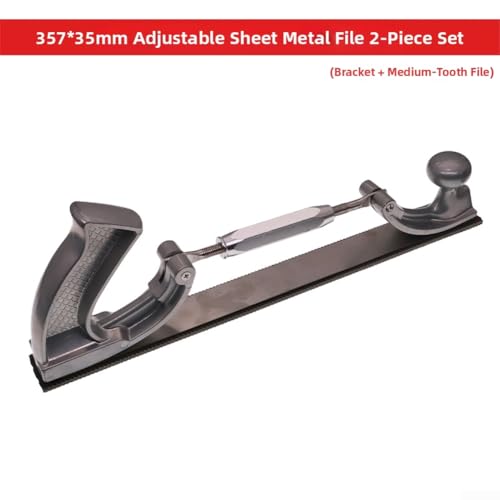Lime en tôle à cadre réglable en alliage pour surfaces plates et concaves - 3