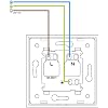 LIVOLO Touch Lichtschalter & Steckdose Mit Glasrahmen – Schwarz, Modernes Design