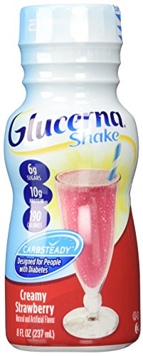 Glucerna Glucerna Shakes Creamy Strawberry, Creamy Strawberry 6/8 oz