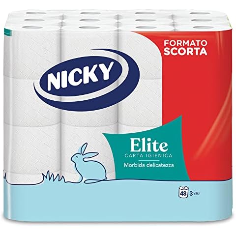 Papier toilette Nicky Elite 48 rouleaux Cover