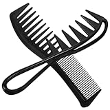 Peigne à dents larges pour hommes : peigne démêlant est fabriqué avec des matériaux en plastique pour assurer la durabilité et cheveux, peigne à cheveux pour hommes