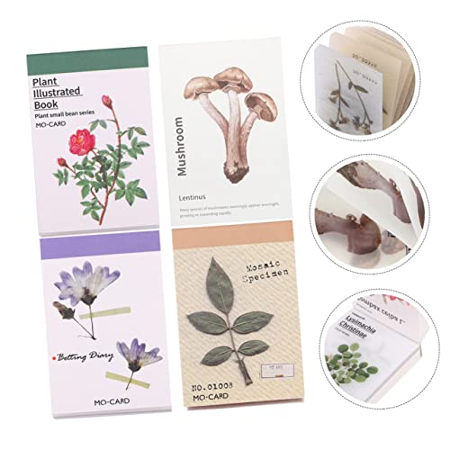 ADOCARN 4 Conjuntos Notas Diy De Conta De Mão Material Vintage Papel De Scrapbook Retrô Scrapbooking