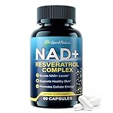 NAD+ Supplement – Liposomal NAD with Resveratrol, CoQ10, Urolithin A & Alpha Lipoic Acid – Advanced Anti-Aging & Cellular Repair Formula for Men & Women – 60 Capsules