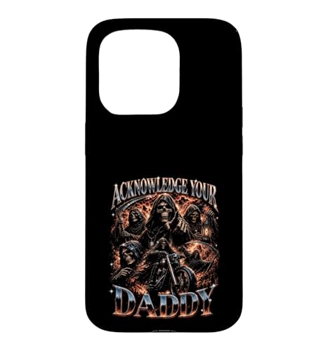 Acknowledge Your Daddy Grim Reaper �o�C�J�[�u�[�c���b�O �X�}�z�P�[�X iPhone 15 Pro �p