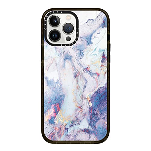 CASETiFY �C���p�N�g�P�[�X iPhone 13 Pro Max - Marble 051 - �N���A �u���b�N