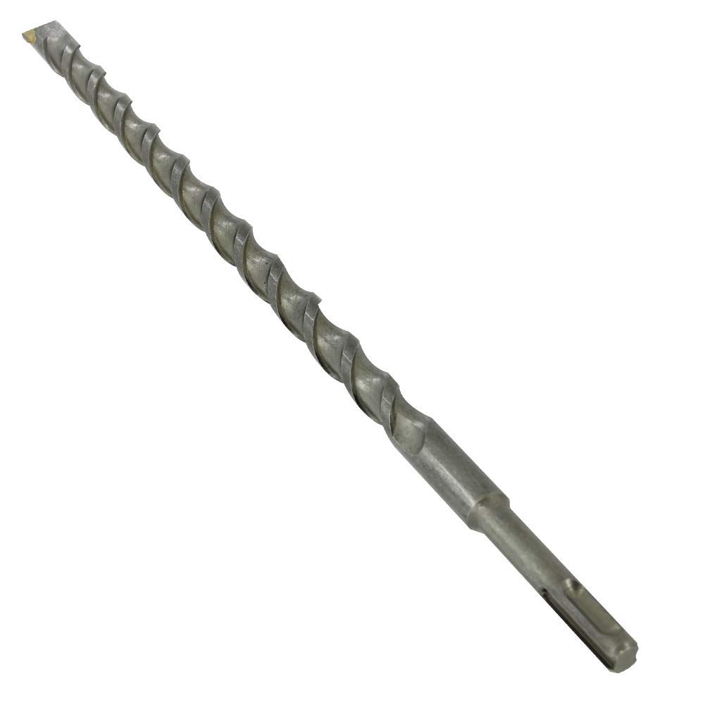 16mm x 350mm Masonry Drill Bit Carbide Tipped Bit 6mm Round Shank for SDS Plus Impact Drill 1 Pcs