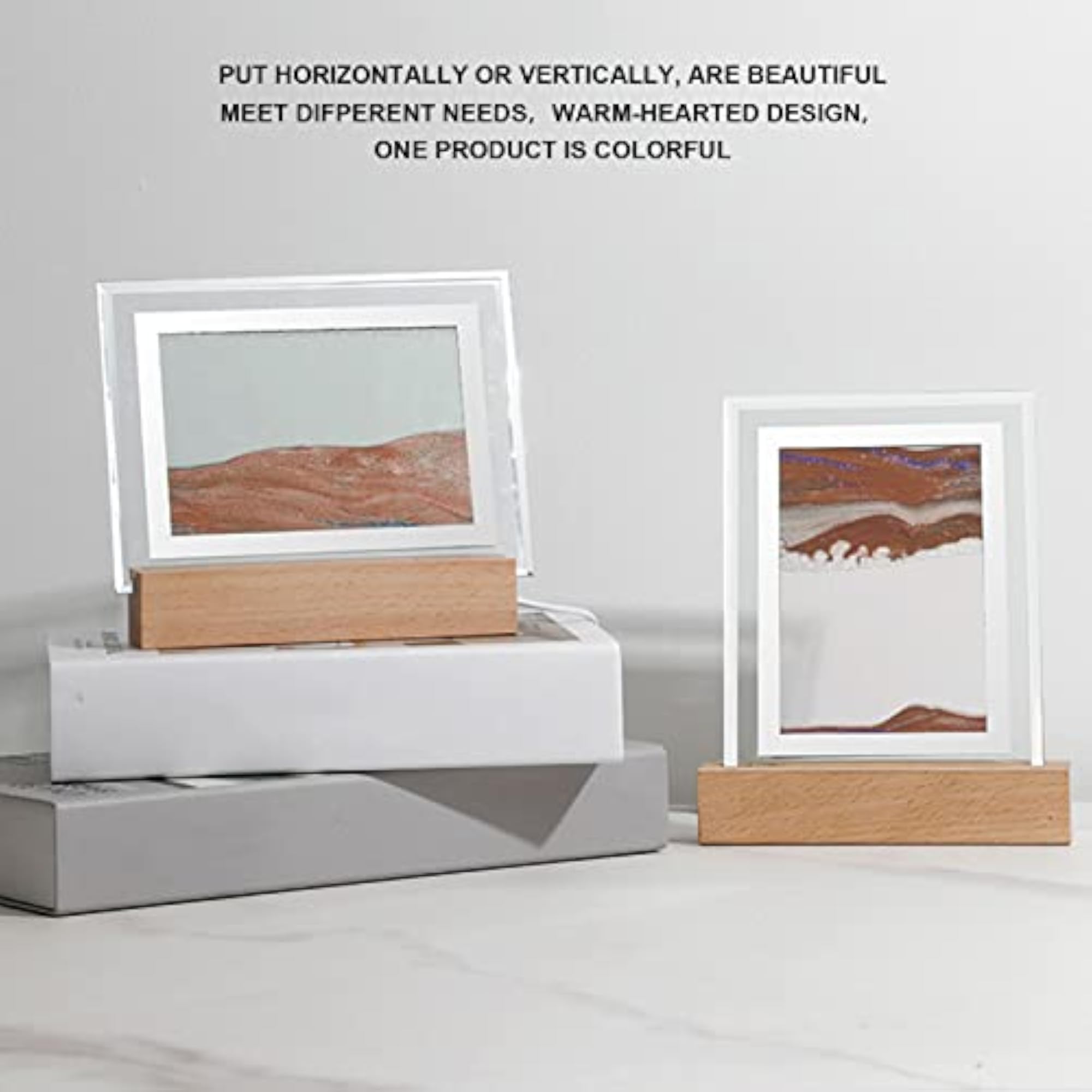 Moving Sand Light, Exquisite Quicksand Painting Night Light