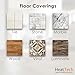 20 sqft Electric Floor Heating Mat Kit with Programmable GFCI Thermostat - Radiant Underfloor Heating System for Ceramic Tile, Stone - Sticky Mesh Heating Mat, Energy-Efficient Heated Bathroom Floor