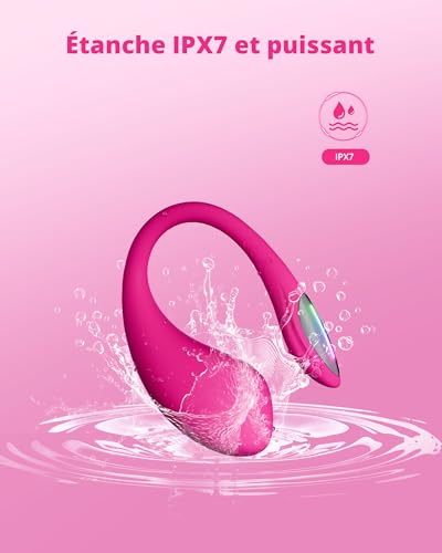 Sextoy Point G connecté LOVENSE Lush 4 vibromasseur discret télécommandé par appli