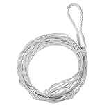 Taille: Longueur: 1.8Mètre / 70.87 Pouce; Adapté au Diamètre du Cordon: 40mm-50mm / 1.57 Pouce - 1.97 Pouce; Charge De Travail: 4000 kg / 8818 lb; Couleur: Argent; Liste D'Emballage: 1 Pcs x Chaussettes De Tirage En Fil Métallique À Mailles