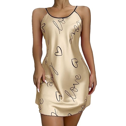 Nuisette en soie de glace respirante et robe de nuit fine à dos nu suspendu