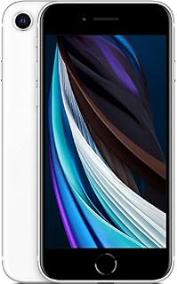 Apple iPhone SE 2nd Generation, 64GB, White (Renewed)