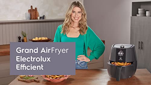 Fritadeira Elétrica sem oleo Electrolux Airfryer 4L 8 receitas pré-sugeridas desligamento automatico