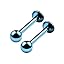 Light Blue Ball 16g 10mm