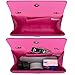 Outrip Women's Evening Bag Clutch Purse Glitter Party Wedding Handbag with Chain (Rose)