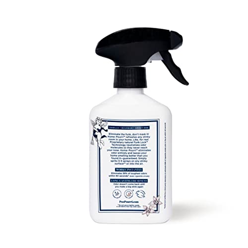 Poo-Pourri Home Air + Fabric Multi-Purpose Odor Eliminating Room Spray, Vanilla Bourbon, 11 Fl Oz (Az10096), 8 Count (Pack Of 1) #TOP2