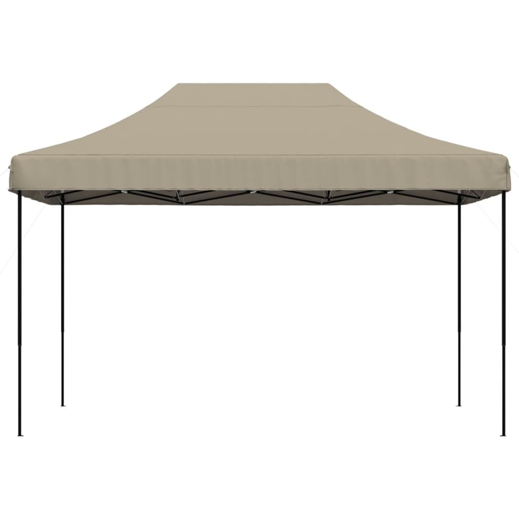 Składany Namiot Pop-Up Taupe 410x279x315 cm