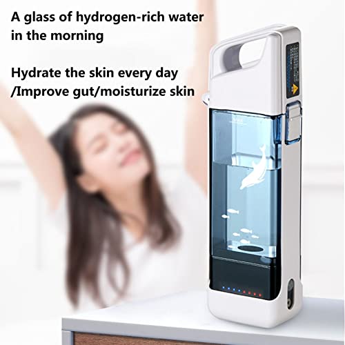 Générateur d'eau hydrogène premium 350ML avec inhalateur - 5