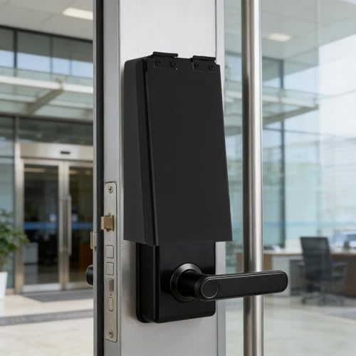 OSOLADY Access Control Rain Cover: Keypad Lock Weather Cover - Outdoor Flip Cap Doorbell Waterproof Splashproof Guard for Ring Video Doorbell/Code Lock/Keypad — view 3