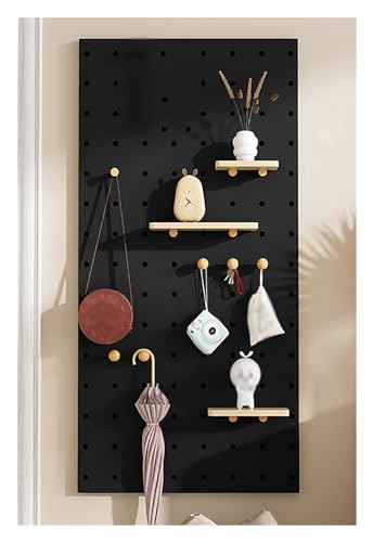 Kit de combinaison de panneau perforé en bois pour stopper le désordre sur le bureau