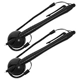 Support en silicone sécurisé : livré avec un support en silicone doté d’un adhésif double face à sa base, une fixation solide et stable à votre appareil, stylet tactile ou à votre stylet avec cordon