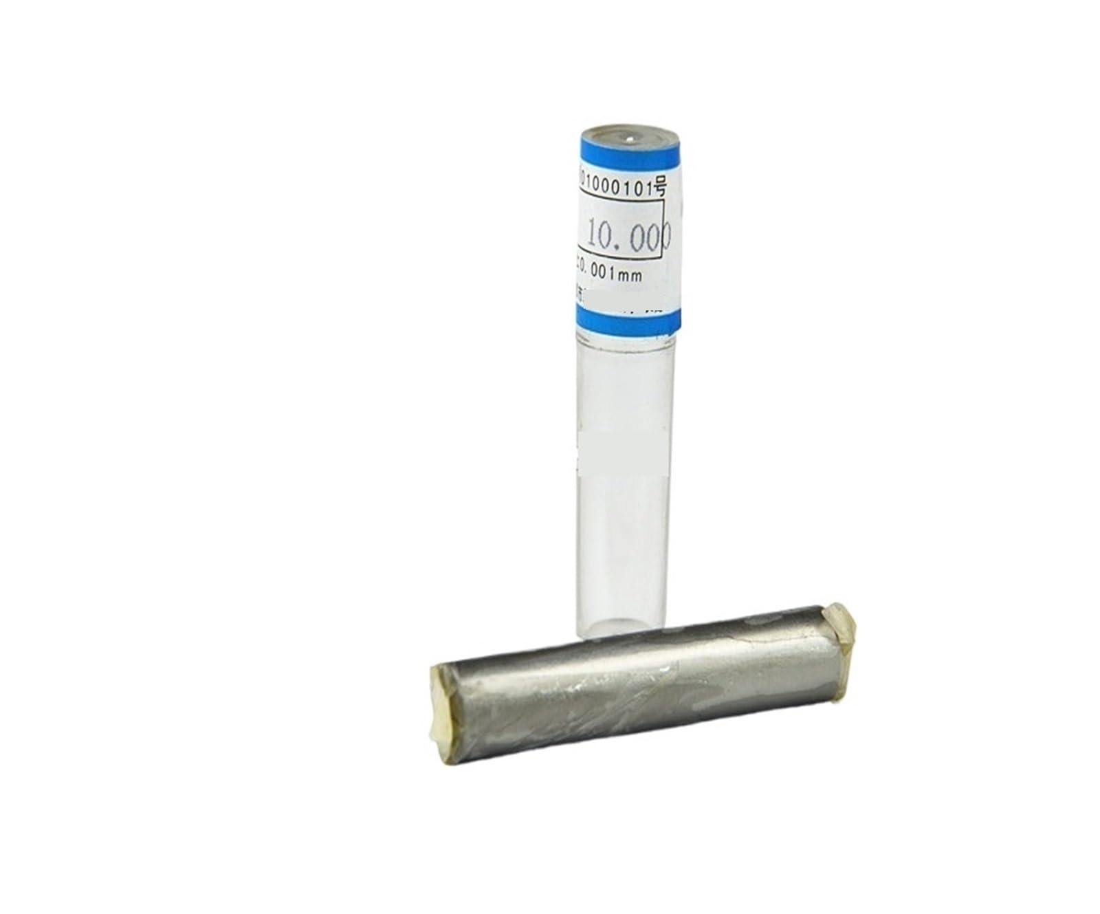 Elementos de fijación con pasador de soporte, Juego de calibre de pasador de acero Gcr15 1-10 mm 10 piezas 0,001 mm