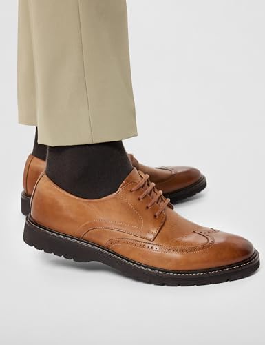 Image of Symbol Premium Mens Smart Casual Derby Leather Shoes