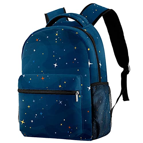 Sac à dos voie lactée pour filles et garçons avec de nombreuses poches pour ados