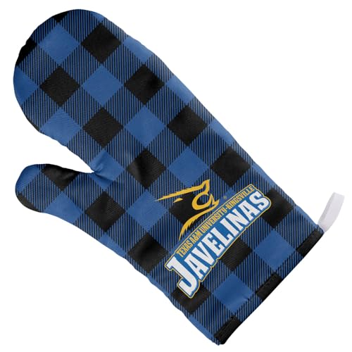 Texas A&M University Kingsville Buffalo Check Oven Mitt Kitchen and BBQ