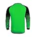KELME Soccer Goalie Jersey Padded Uniform Kit - Goalkeeper Jersey, Shorts & Socks - Mens Football Padded Shirt - Kids and Adult Sizes (Green, X-Small)