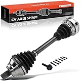 A-Premium CV Axle Shaft Assembly Compatible with Audi A3 06-13, A3 Quattro 07-13 & Volkswagen Jetta 06-18, Passat 06-08 10, CC 09-17, Eos 07-16, Golf 10-14, GTI 06-14, Front Left Driver Side
