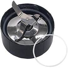 Replacement shaver ice crusher blade with 1pcs extra seal ring gasket,Compatible with MagicBullet Blender Juicer Mixer MB 1001 /MB 1001B Blender and Party Bullet kitPBG-1801/PBR-1801M/PB BX008-02