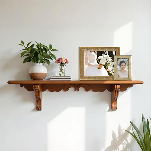 Image of VIOLABBEY 8x10 Picture Frame Gold, Vintage Frames Ornate without Mat | Antique Photo Frame, Wall Hanging or Tabletop Display, HD Plexiglass, Wall Decor