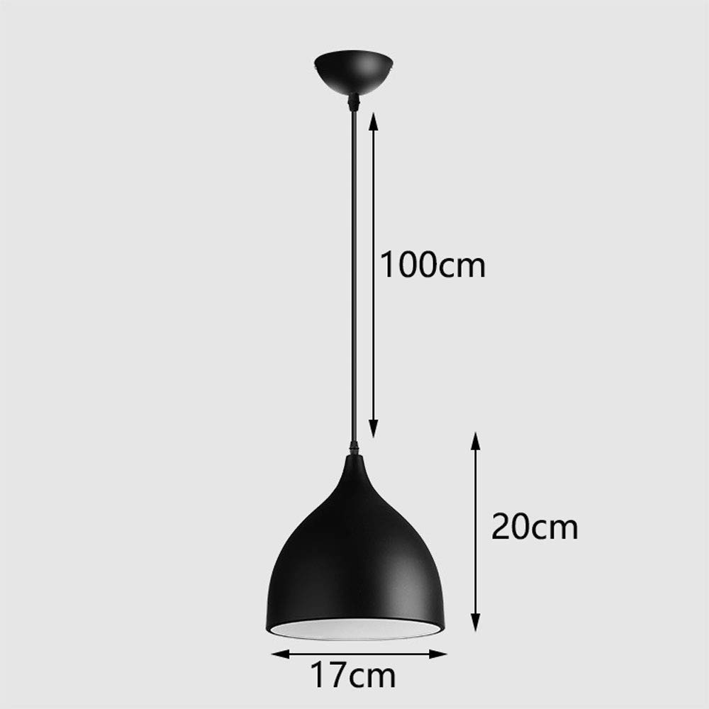 CHENKUI Kreatywne Lampy Wiszące Przemysłowe Metalowe Żyrandole E27 Podstawa Żarówki Rustykalna Lampa Sufitowa Wioska Wiszące Lampy Regulowana Wisząca Oprawa Oświetleniowa Do Domu Wiejskiego