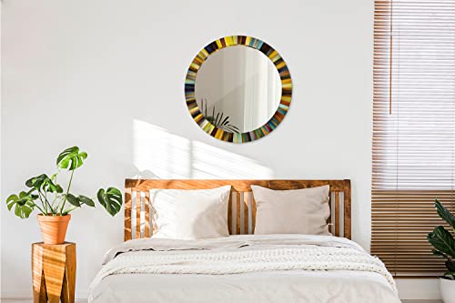 Miroir de salle de bains rond Ø70 cm Tulup pour illuminer votre reflet et votre intérieur
